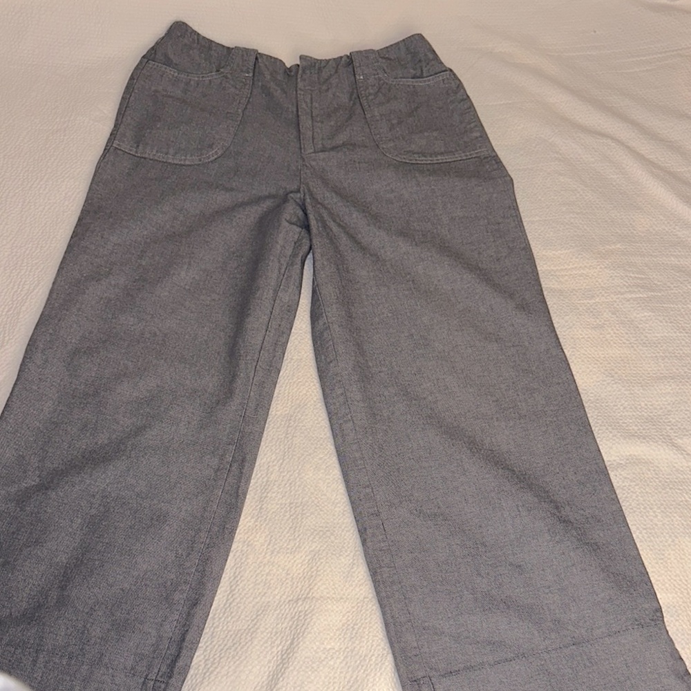 ESPIRIT vintage wide leg cropped jeans sz 3/4